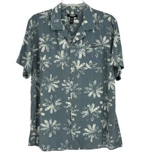 RSQ Mens Short Sleeve Button Up Shirt Size XL Casual Minimalist Summer